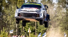 Wrc, Solberg, dal Wrc2 al comando del Rally Estonia con la Gr Yaris Rally1. Poi le Hyundai di Tänak e Neuville