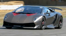 Lamborghini, una Sesto Elemento tra le sportive di Goodwood. È l'unica convertita all'uso stradale tra le 20 unità prodotte