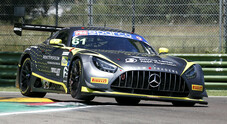 Italiano GT Endurance: a Imola brillano D’Auria-Hodenius su Mercedes AMG GT3 e Bogh-Sorensen-Mac con la Ferrari 296 Challenge