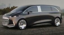 Mercedes fa scintille in California: da Rodeo Drive a Pebble Beach con la Vision V elettrica
