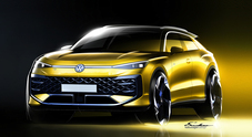 Volkswagen T-Roc, altri due schizzi in antipasto per il nuovo crossover che vedremo a Monaco