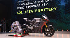 Ducati di MotoE primo veicolo sperimentale del gruppo Volkswagen con batteria allo stato solido
