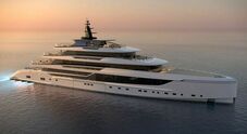 Sanlorenzo, pronto al varo il 74Steel: superyacht ibrido che consente anche di coltivare verdure a bordo