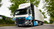 Toyota, l'idrogeno è in strada. I camion elettrici ibridi, fuel cell e batterie, al servizio del centro ricambi di Diest