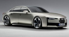 Audi, la nuova A4 e-Tron probabile primo modello con design Radical Next. L'elettrica porterà il look innovativo del Concept TT