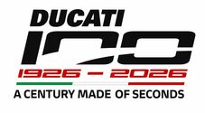 Ducati svela il logo ed apre le celebrazioni per il suo centenario. Un anno di iniziative che culmineranno a Misano in luglio