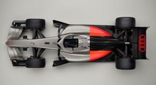 Audi R26 Concept, il nuovo design segna l'ingresso in F1 2026