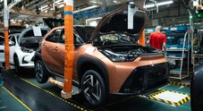 Toyota, partita la produzione della nuova Aygo X. La full hybrid è costruita in Repubblica Ceca