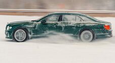 Bentley Flying Spur Speed, un missile anche sulla neve: nuovo record sul giro nel circuito pi&ugrave; a nord del mondo