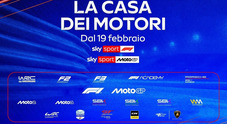 Lo spettacolo dei motori al via: F1, MotoGp e Superbike, su Sky Sport 1.800 ore di sfide live