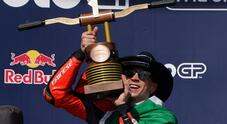 Bezzecchi, un cow boy in Texas: ad Austin vince la quinta gara di fila e si riprende la vetta del Mondiale