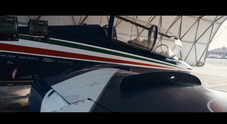 Ferrari 499P e le Frecce Tricolori, insieme l'eccellenza italiana in cielo e su asfalto