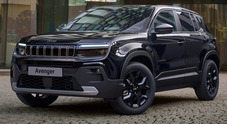 Avenger Black Edition allarga la famiglia del Suv compatto Jeep. Ha contenuti tecnologici dedicati e dettagli distintivi