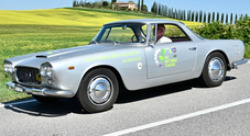 ASI Torino-Palermo, il road-tour della Flaminia GT Touring: 5 giorni, 7 tappe, 1.950 km percorsi, 320 litri di bio-benzina
