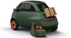 Microlino, debutta la Serie Limitata My Style Bags alla Milano Design Week. Progetto celebra il Made in Italy