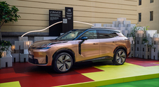 Lynk & Co alla Milano Design Week presenta la nuova arrivata 08. Modello tra design e tecnologia esposto negli spazi di Solferino 28