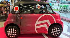 Citro&euml;n porta il mondo del ciclismo alla Milano Design Week. Allestimento nel flagship store del marchio dedicato al Giro d'Italia