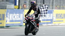 Gp Francia, dominio Aprilia: Martin trionfa davanti a Bezzecchi e Ogura e fa doppietta con la Sprint