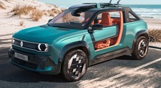 Renault 4 JP4x4 Concept, la beach buggy elettrica. Premiere al Roland-Garros 2026