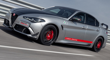 Giulia Quadrifoglio Luna Rossa scende in pista a Balocco. Realizzati solo 10 esemplari e gi&agrave; sold out per il gioiello Alfa Romeo