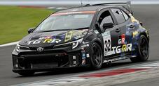 Toyota Corolla GR a idrogeno liquido, la nuova versione debutta in pista in Giappone nella 24 ore di Taikyu Fuji