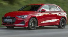 Audi A3, ecco il restyling: nuovi interni e pi&ugrave; tecnologia di bordo. Gamma motori con potenze da 116 a 400 cv