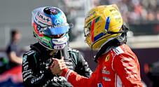 Ferrari, Lewis Hamilton raggiante: &laquo;Sono estasiato, la macchina &egrave; stata fantastica&raquo;