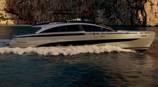 Pershing GTX90, ecco come sar&agrave; lo yacht planante di 28 metri con fly di 33 metri quadri, 4 cabine e velocit&agrave; di 35 nodi