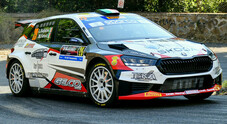 Rally di Roma in crescendo per Sulpizio al volante della Skoda Fabia RS Rally2 di MM Motorsport