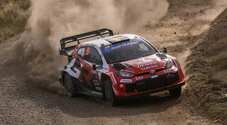 Wrc, Solberg (Toyota) in testa al Rally del Cile dopo la prima giornata. I primi sei in meno di mezzo minuto