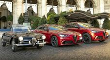 Alfa Romeo protagonista all'Anantara Grand Tour. Il biscione all'evento con Giulia, Stelvio e modelli d'epoca