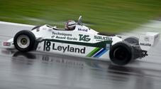 Williams FW07C iridata nel 1980 e 1982 con Alan Jones e Keke Rosberg vince il Gp Storico d'Italia al Mugello