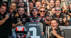 Bezzecchi, vittoria da record. Conquista in Indonesia il 300&deg; Gp di un italiano nella classe regina