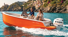 Ecco il Sestante Lupo di mare che raccoglie plastica con il sistema #Lavalacqua fornito da Suzuki