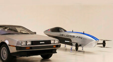 DeLorean, torna il marchio dell'auto di Ritorno al Futuro ma con auto volanti elettriche per le gare dell'Airspeeder