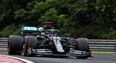Parata Mercedes nel primo turno libero del GP di Ungheria: comanda Hamilton davanti a Bottas