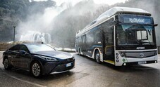 Toyota a Terni col bus del futuro. Mobilità a idrogeno sempre più vicina nel cuore d’Italia per autobus e treni