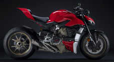 Streetfighter V4, più sportiva con Ducati Performance. Tanti accessori per aumentare il carattere racing