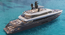 Azimut schiera 6 yacht a Venezia, ma non c’è il Grande Trideck, nuova ammiraglia di 38 metri con “tre ponti + One”