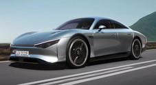 Mercedes, nuovo record autonomia per concept Vision EQXX, più di 1.000 km con una carica. Consumo di 7,4 kWh/100 km