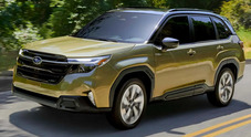 Subaru Forester, in Usa sceglie il full hybrid. Power unit composta dal boxer 2,5 litri in sinergia con 2 motori elettrici