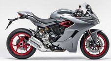 Ducati SuperSport, sportiva stradale versatile da luglio nell'inedita colorazione grigio opaco