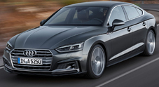 Audi, show A5: dopo la coupé al salone francese dà spettacolo la Sportback