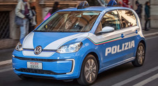 La Polizia viaggia in elettrico, Volkswagen e-up! mette la divisa