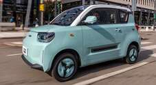 Baw1, il quadriciclo che imita una vera auto. Può ospitare 4 persone ed ha un'unità ad induzione da 27 cv
