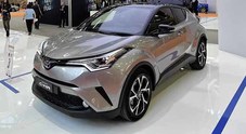Toyota C-HR, sotto i riflettori del Motor Show il debutto italiano del crossover