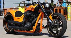 Thunderbike RS Lambo, la Harley in chiave Huracan. Moto iper-tech rende omaggio alla Casa di Sant'Agata