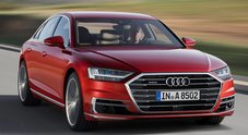 Audi A8, anche la scocca diventa ibrida sulla nuova ammiraglia dei Quattro Anelli