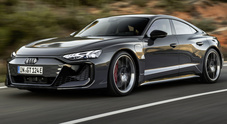 Audi e-tron GT RS Performance, i Quattro Anelli più potenti di sempre: quasi mille cv per una emissioni zero