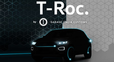 Volkswagen T-Roc, Lapo reinventa lo stile del nuovo Suv compatto. Count down per le due versioni firmate Garage Italia Custom